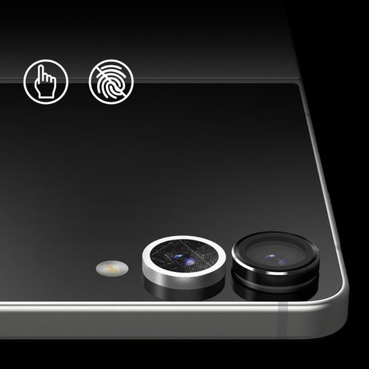 Beskyttelsesfolie for bakre kamera Ringke for Samsung Galaxy Z Flip7 F766, Herdet glass, Sett med 2 stykker, Svart