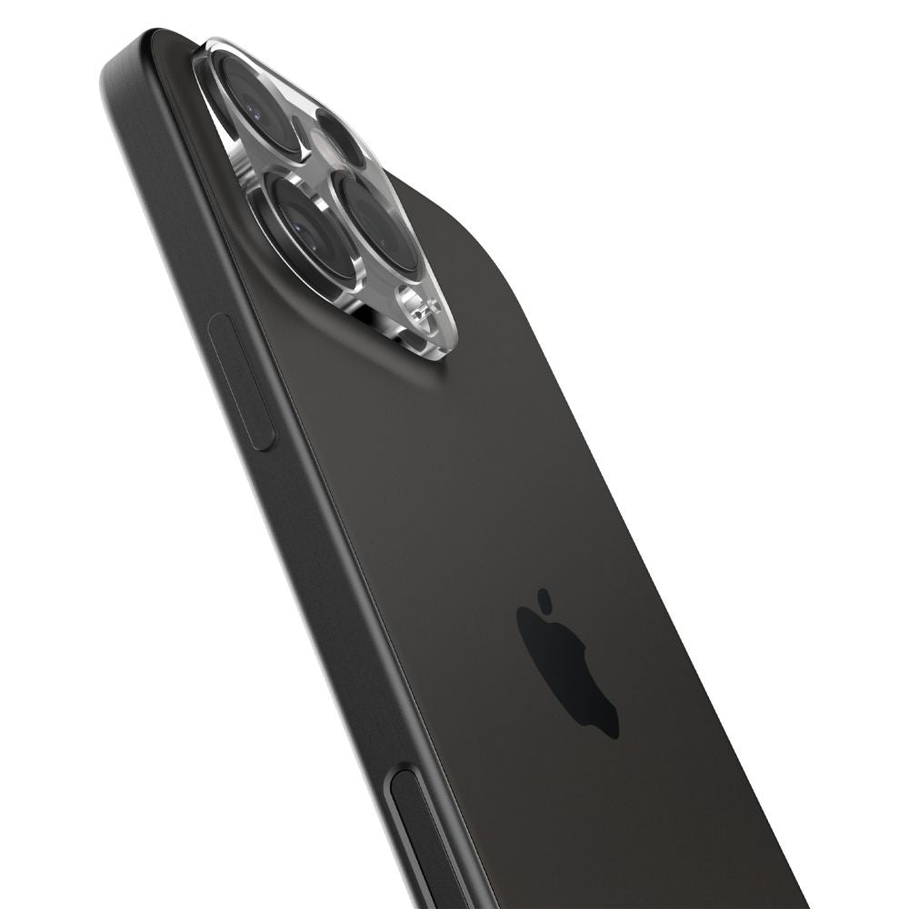 Beskyttelsesfilm for bakre kamera Spigen GlastR Optik for Apple iPhone 16 Pro Max, Herdet glass, Sett med 2 stykker, Gjennomsiktig AGL05761