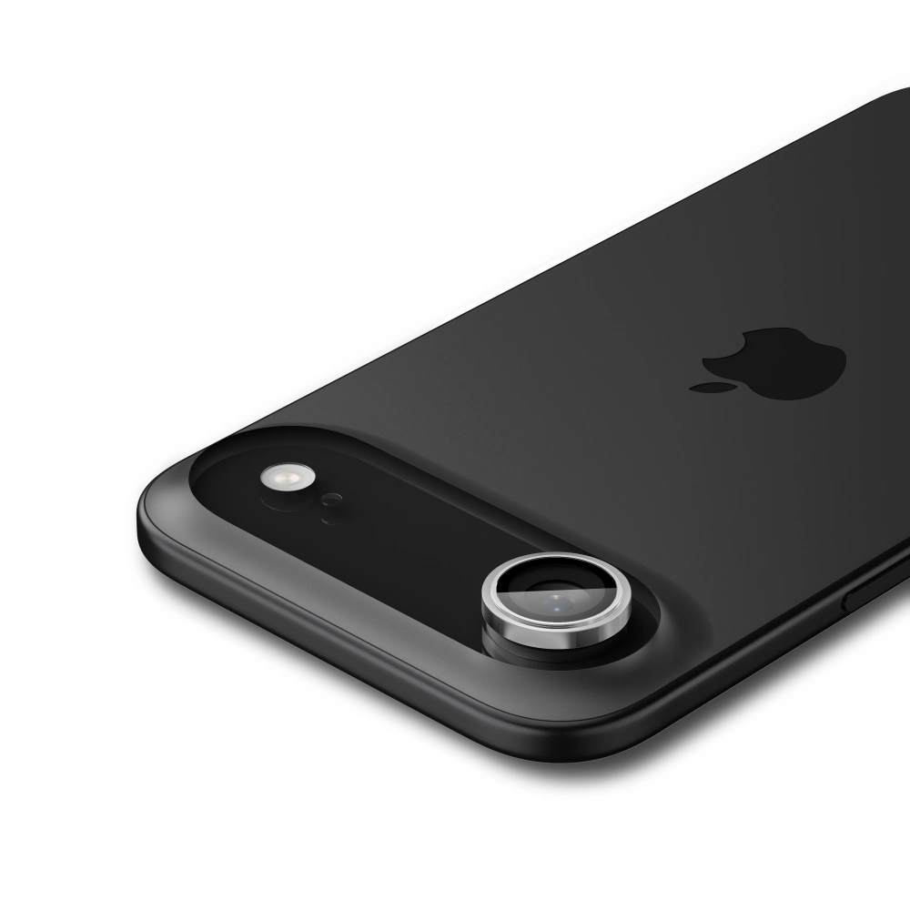 Bakre kamera beskyttelsesfilm Spigen GlastR EZ FIT Optik Pro for Apple iPhone 17 Air, Herdet glass, Sølv AGL10132