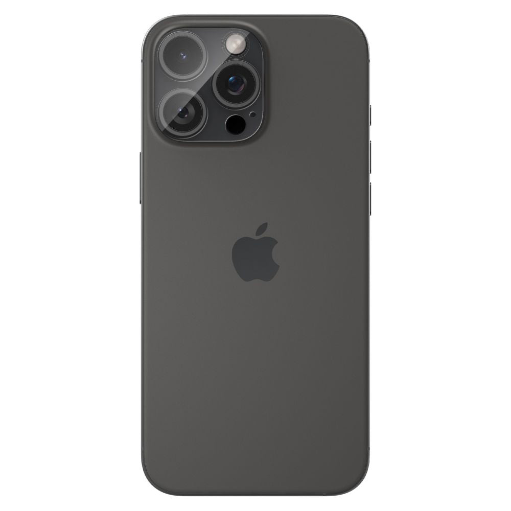 Beskyttelsesfilm for bakre kamera Spigen GlastR Optik for Apple iPhone 16 Pro Max, Herdet glass, Sett med 2 stykker, Gjennomsiktig AGL05761