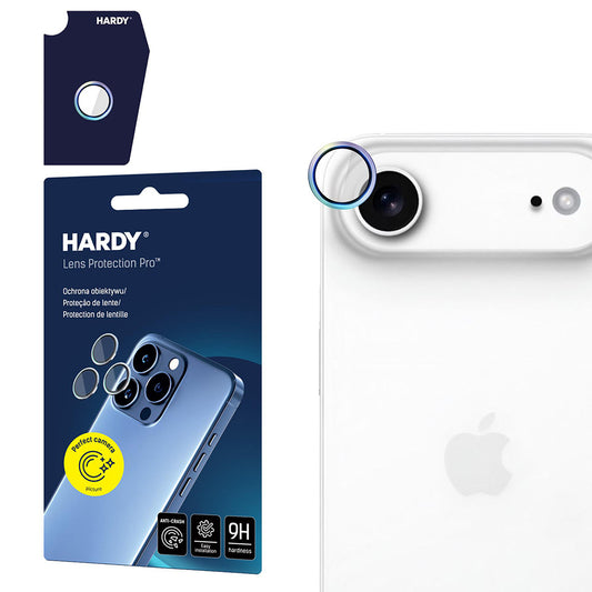 Bakre kamera beskyttelsesfolie 3MK Hardy Protection Pro for Apple iPhone 17 Air, Herdet glass, Flerfarget