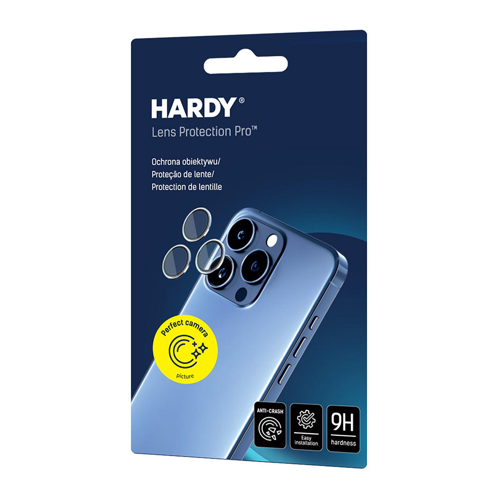 Bakre kamera beskyttelsesfolie 3MK Hardy Protection Pro for Apple iPhone 17 Pro Max / 17 Pro, Herdet glass, Beige
