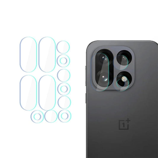 Bakre kamerabeskyttelsesfolie 3MK Protection for OnePlus 15, Herdet glass, Sett med 4 stykker, Gjennomsiktig
