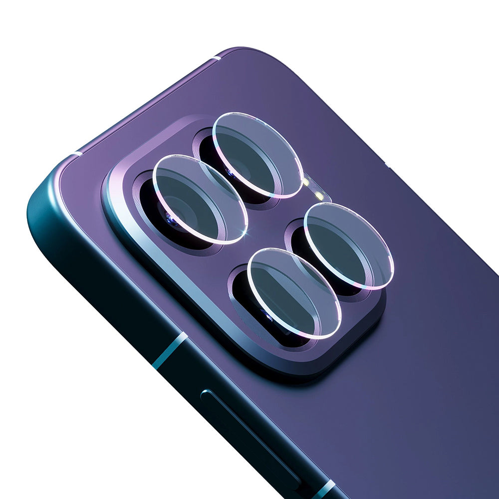 Bakre kamerabeskyttelsesfolie 3MK Protection for Xiaomi 15T Pro, Herdet glass, Gjennomsiktig