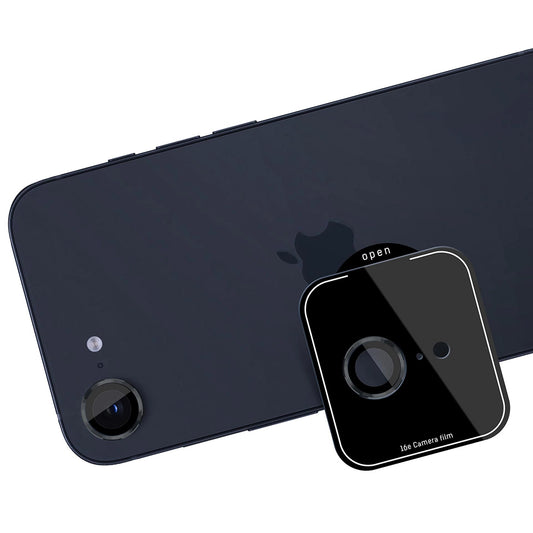 Bakre kameralinsebeskyttelse 3MK Protection Pro for Apple iPhone 17e / 16e, Herdet glass, Transparent