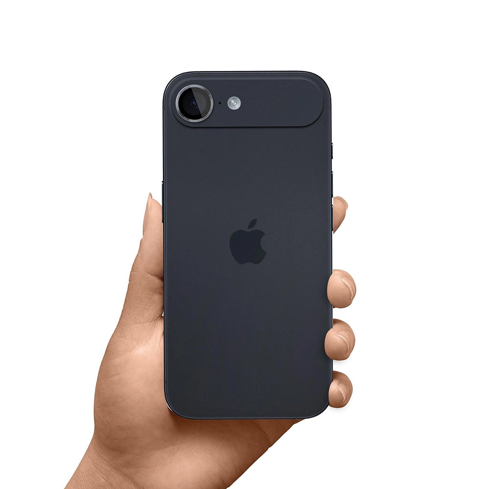 Beskyttelsesfolie for bakre kamera 3MK Protection Pro for Apple iPhone 17, Herdet glass, Svart