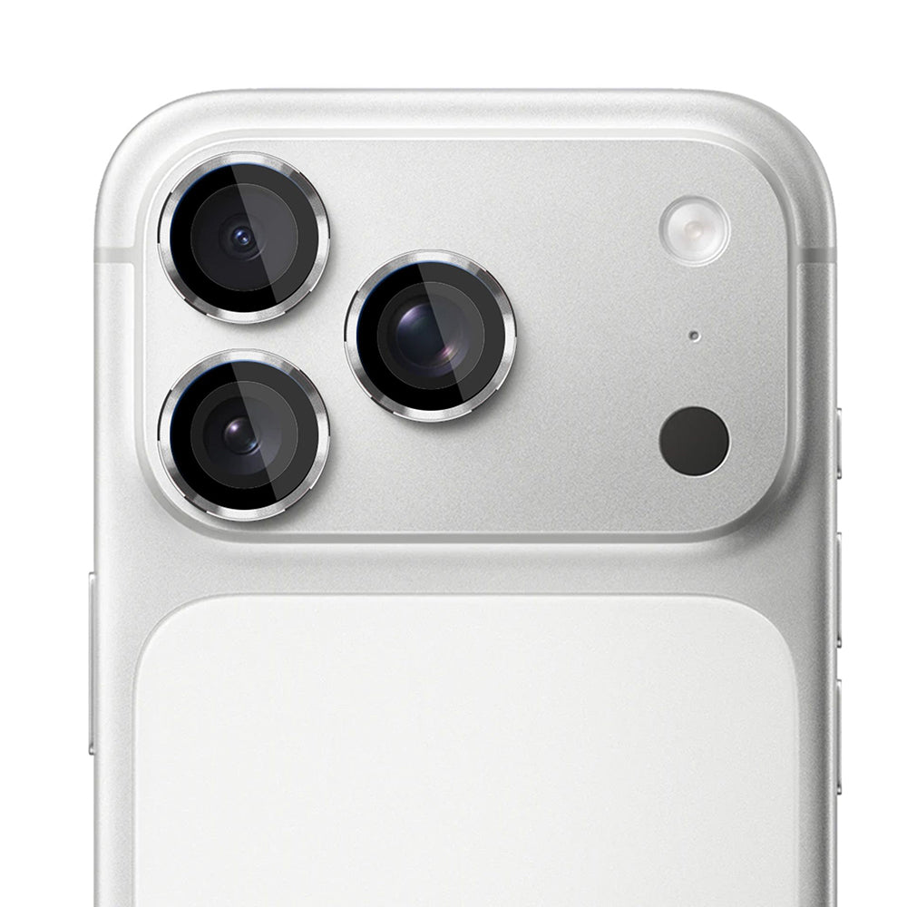 Bakre kameralinsebeskyttelse 3MK Protection Pro for Apple iPhone 18 Pro / 18 Pro Max, Herdet glass, Sølv