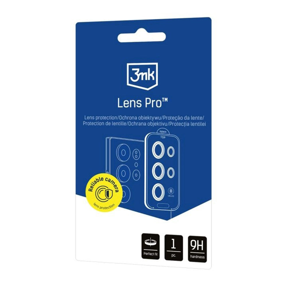 Bakre kamerabeskyttelsesfolie 3MK Protection Pro for Samsung Galaxy S26 Plus S947, Herdet glass, Svart