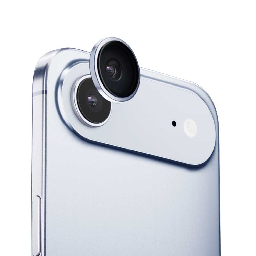 Beskyttelsesfolie Anank AR for bakre kamera til Apple iPhone 17 Air, Herdet glass, Blå