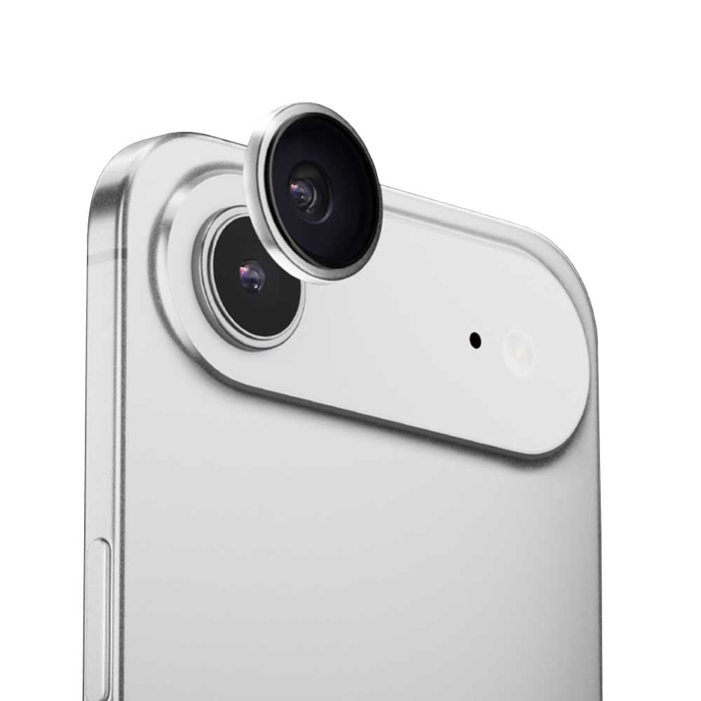 Beskyttelsesfolie Anank AR for bakre kamera til Apple iPhone 17 Air, Herdet glass, Sølv