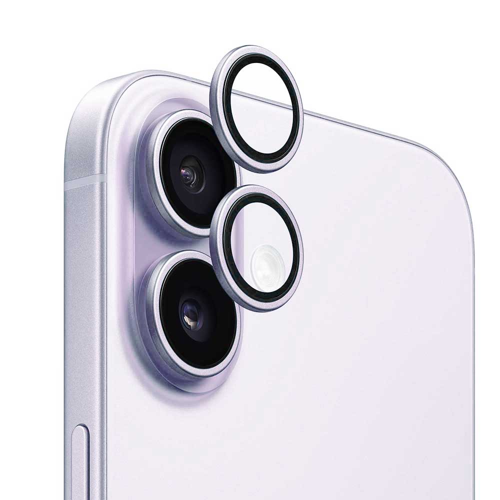 Beskyttelsesfolie Anank AR for bakre kamera til Apple iPhone 17, Herdet glass, Lilla