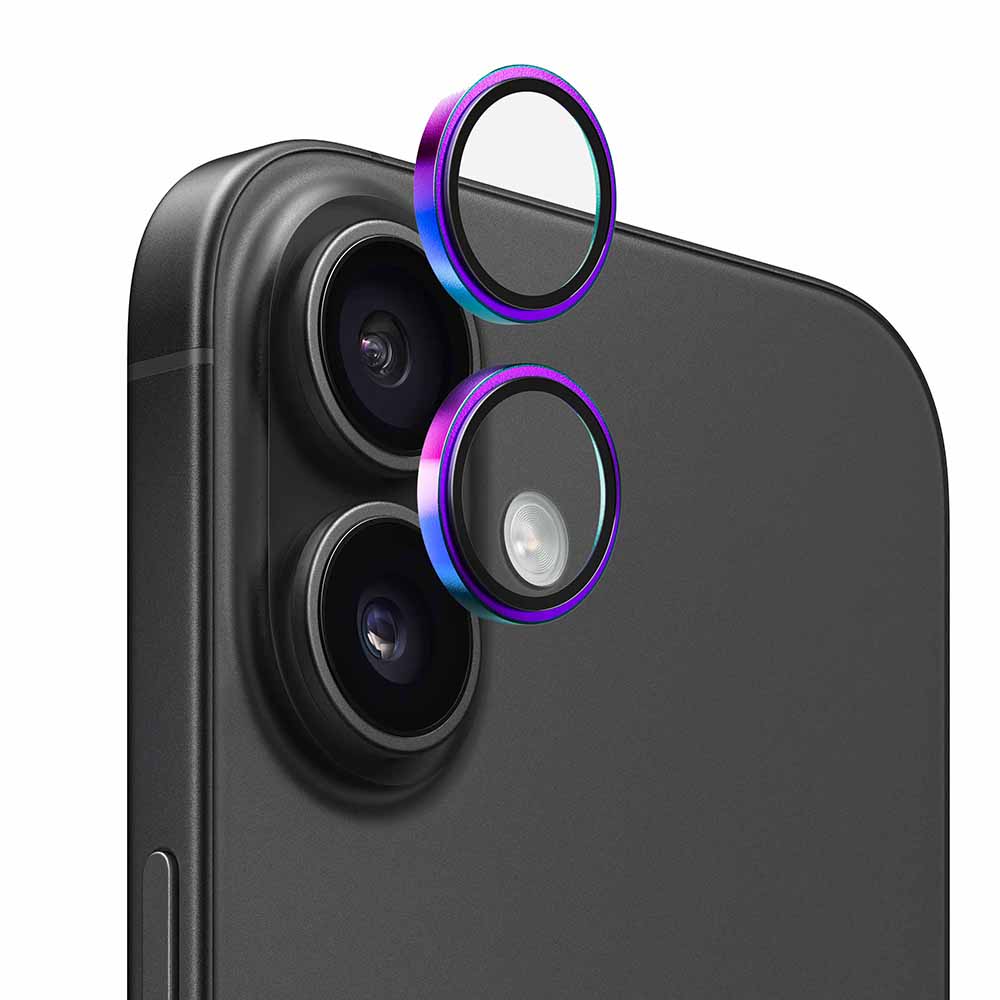 Beskyttelsesfilm Anank AR for bakre kamera til Apple iPhone 17, Herdet glass, Flerfarget