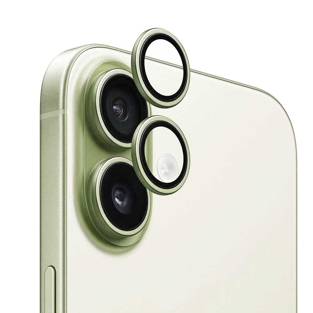 Beskyttelsesfilm for bakre kamera Anank AR for Apple iPhone 17, Herdet glass, Grønn