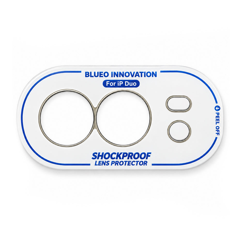 Blueo Invisible beskyttelsesfilm til bakkamera for Apple iPhone Duo, plast