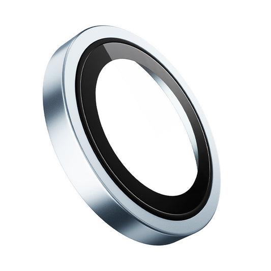 Beskyttelsesfolie for bakre kamera Blueo Metal Frame for Apple iPhone 17, Herdet glass, Blå