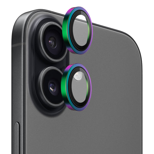 Beskyttelsesfolie for bakre kamera Blueo Metal Frame for Apple iPhone 17, Herdet glass, Flerfarget