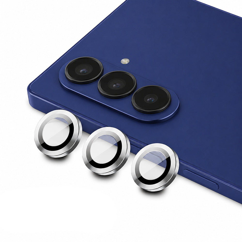 Blueo bakkamera beskyttelsesfilm for Samsung Galaxy Z Fold8 Ultra F976 / Z Fold7 F966, herdet glass, sølv