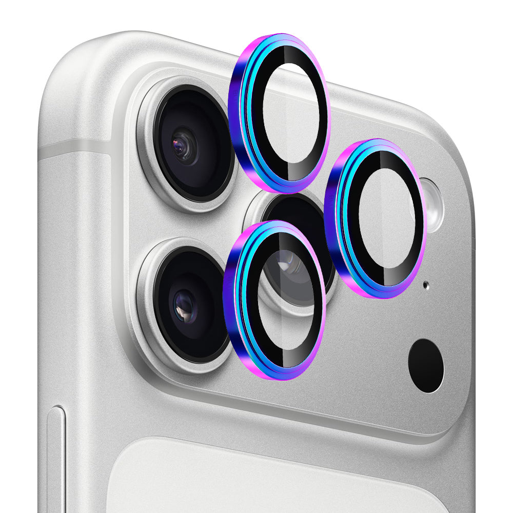Beskyttelsesfilm for bakre kamera Blueo Sapphire Crystal for Apple iPhone 17 Pro Max / 17 Pro, Herdet glass, Flerfarget