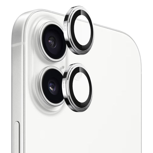 Beskyttelsesfilm for bakre kamera Blueo Sapphire Crystal for Apple iPhone 17, Herdet glass, Sølv