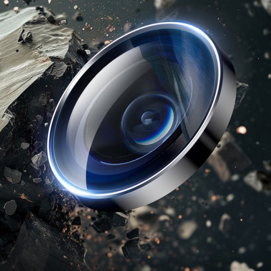 Bakre kamera beskyttelsesfilm ESR Armorite for Apple iPhone 17 / 16 Plus / 16, Herdet glass, Svart