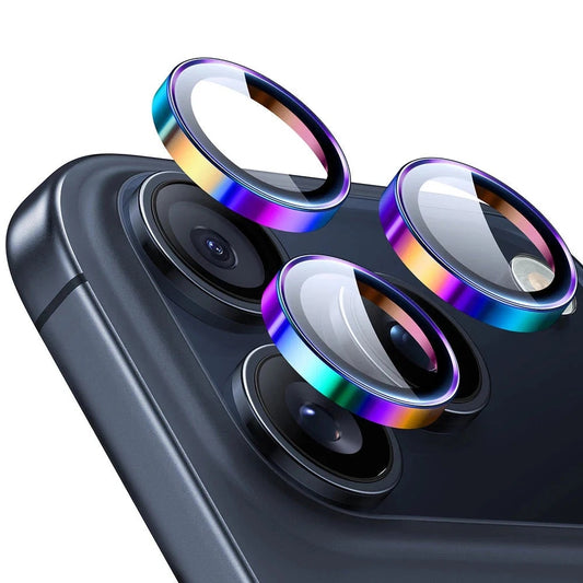 Bakre kamera beskyttelsesfilm ESR Armorite for Apple iPhone 17 Pro Max / 17 Pro / 16 Pro Max / 16 Pro, Herdet glass, Flerfarget