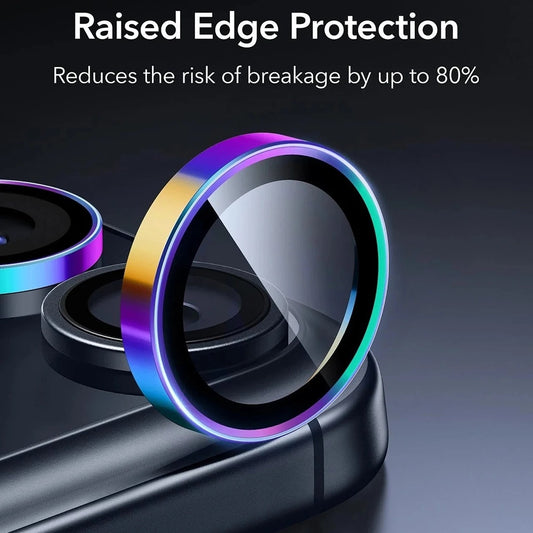 Bakre kamera beskyttelsesfilm ESR Armorite for Apple iPhone 17 Pro Max / 17 Pro / 16 Pro Max / 16 Pro, Herdet glass, Flerfarget