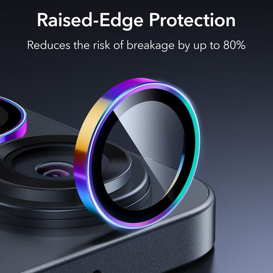 Bakre kamerabeskyttelsesfolie ESR Armorite for Samsung Galaxy S26 Ultra, Herdet glass, Flerfarget