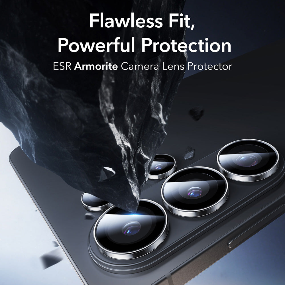 Beskyttelsesfilm for bakre kamera ESR Armorite for Samsung Galaxy S26 Ultra S948, Herdet glass, Gjennomsiktig