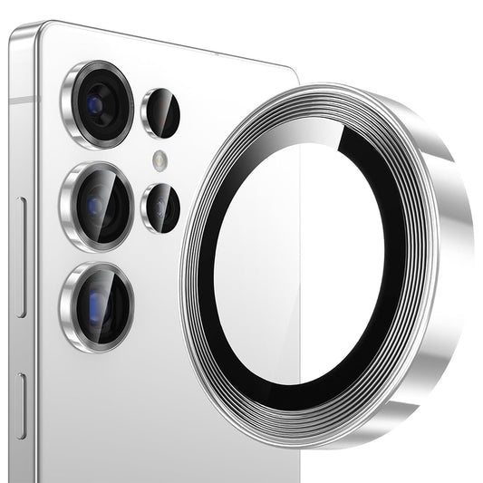 Beskyttelsesfolie for bakre kamera Lito S+ for Samsung Galaxy S26 Ultra, Herdet glass, Sølv