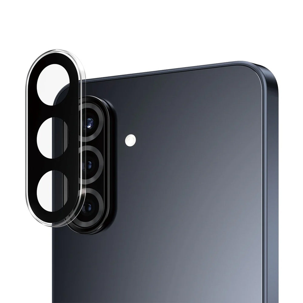 Beskyttelsesfolie for bakre kamera PanzerGlass Hoops for Samsung Galaxy A36 A366, Herdet glass, Gjennomsiktig