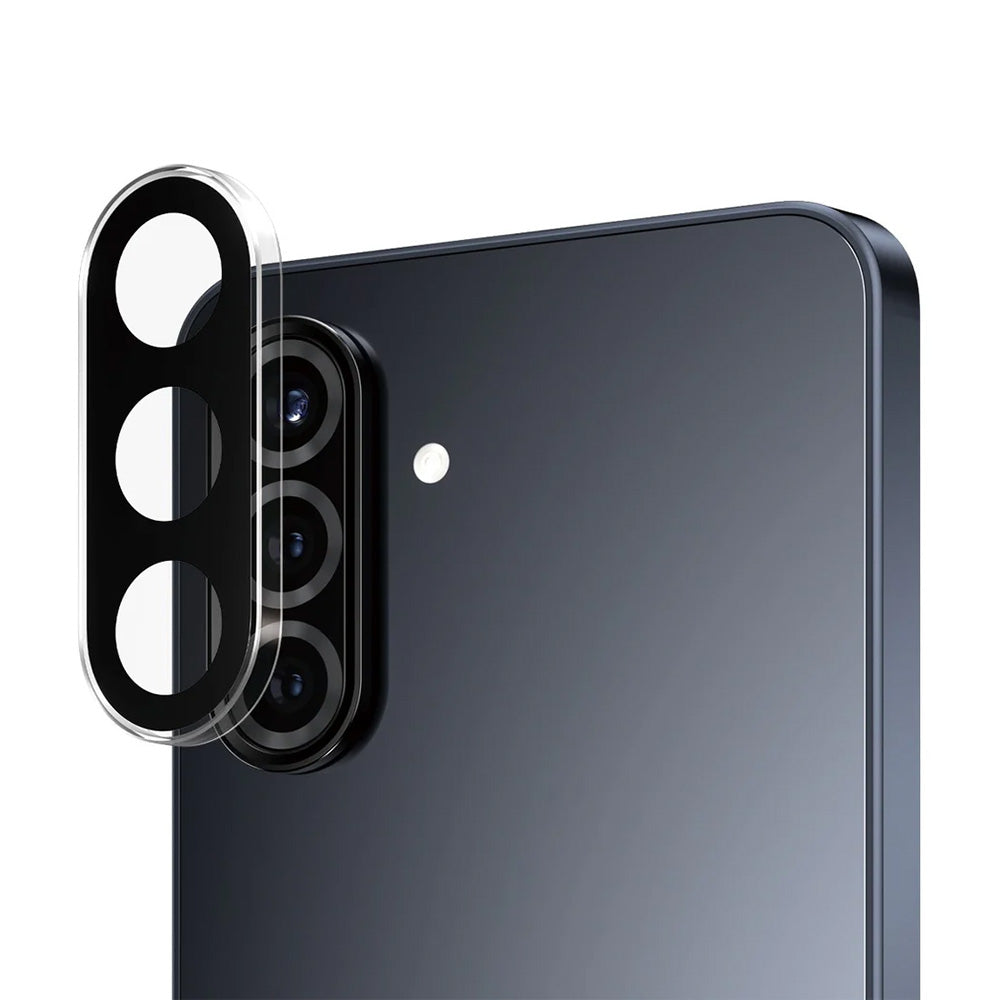 Beskyttelsesfolie for bakre kamera PanzerGlass Hoops for Samsung Galaxy A56 A566, Herdet glass, Gjennomsiktig