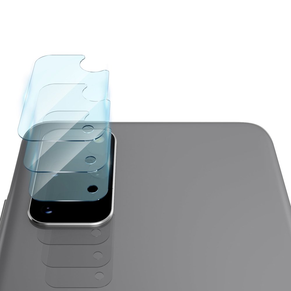 Ringke IDGL bakkamera beskyttelsesfilm for Samsung Galaxy S20+ 5G G986 / S20+ G985, herdet glass, sett med 3 stk, gjennomsiktig