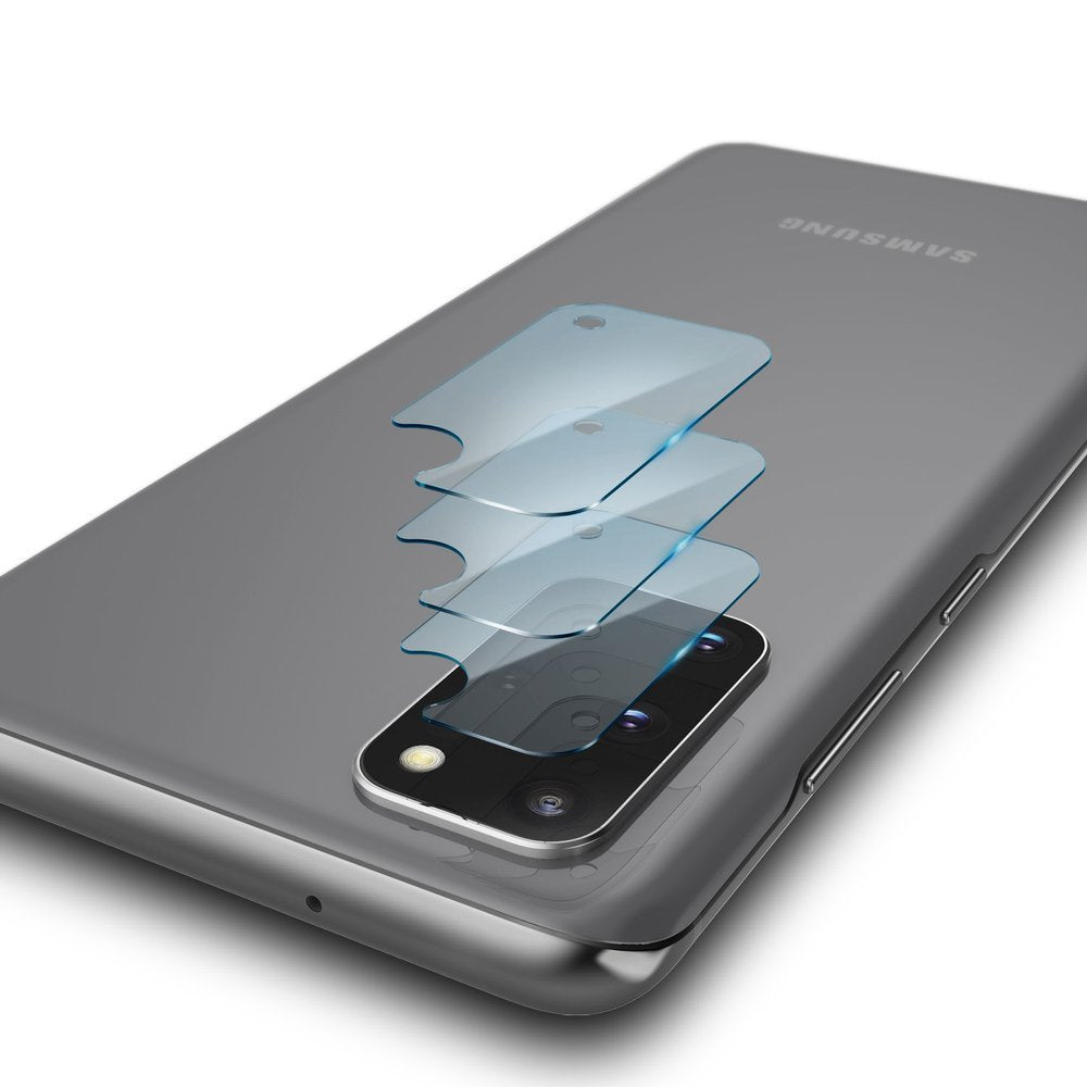 Ringke IDGL bakkamera beskyttelsesfilm for Samsung Galaxy S20+ 5G G986 / S20+ G985, herdet glass, sett med 3 stk, gjennomsiktig