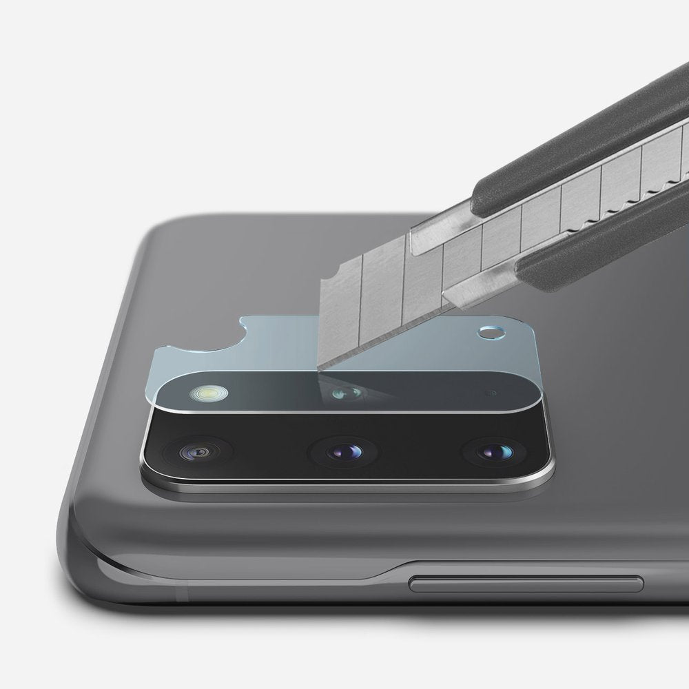 Ringke IDGL bakkamera beskyttelsesfilm for Samsung Galaxy S20+ 5G G986 / S20+ G985, herdet glass, sett med 3 stk, gjennomsiktig