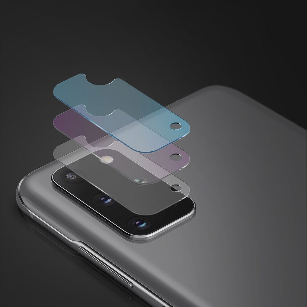Ringke IDGL bakkamera beskyttelsesfilm for Samsung Galaxy S20+ 5G G986 / S20+ G985, herdet glass, sett med 3 stk, gjennomsiktig