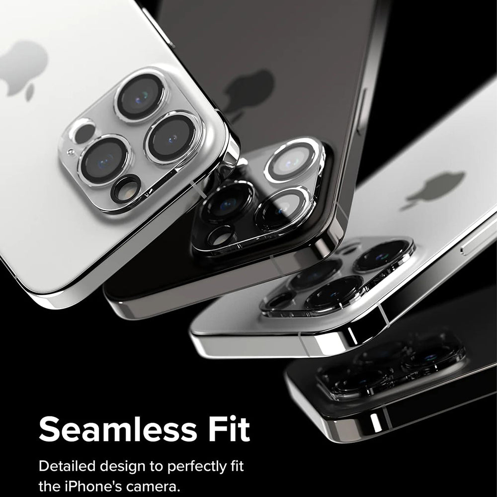 Ringke bakkamera beskyttelsesfilm for Apple iPhone 15 Pro, herdet glass, sett med 2 stk, gjennomsiktig