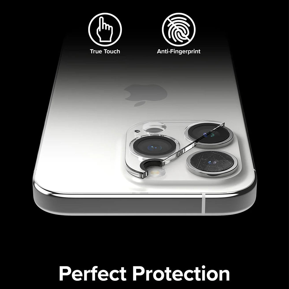 Ringke bakkamera beskyttelsesfilm for Apple iPhone 15 Pro, herdet glass, sett med 2 stk, gjennomsiktig