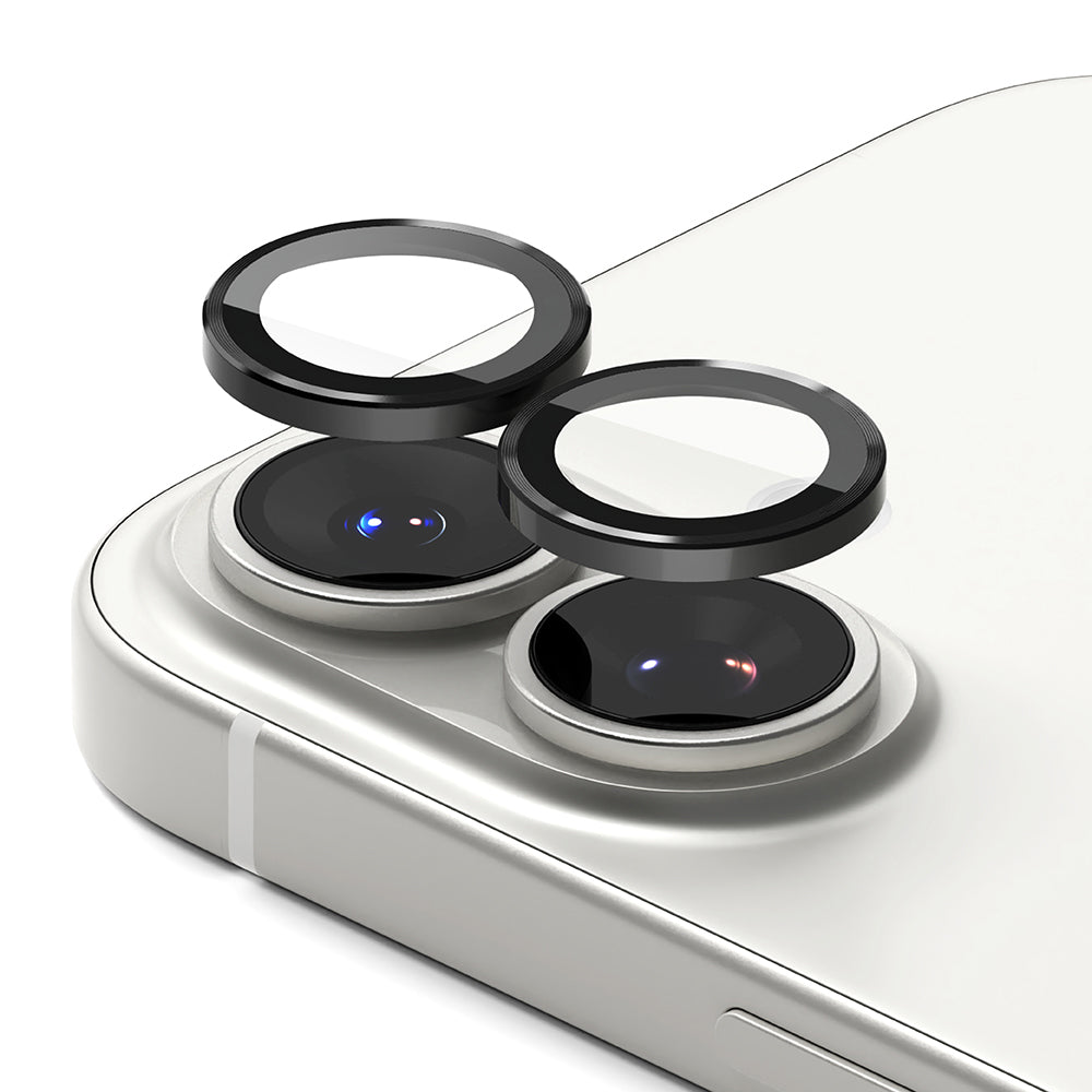Beskyttelsesfolie Ringke Bakre Kamera for Apple iPhone 17, Herdet Glass, Svart