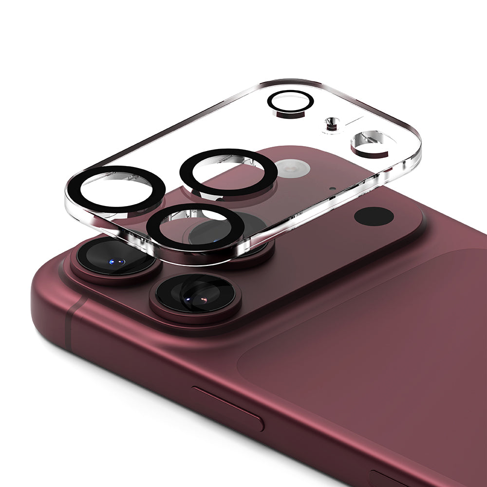 Ringke bakkamera beskyttelsesfilm for Apple iPhone 18 Pro, herdet glass, sett med 2 stk, gjennomsiktig