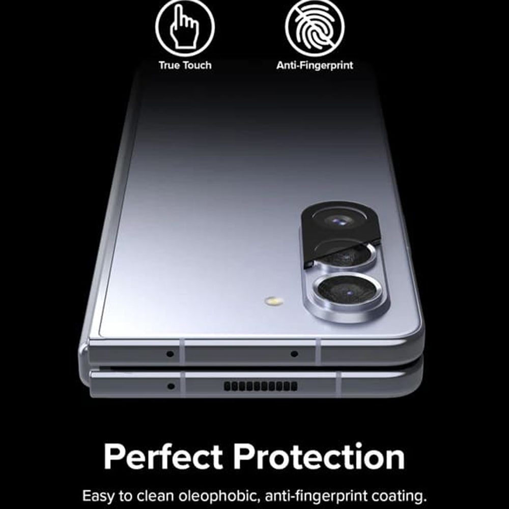 Ringke bakkamera beskyttelsesfilm for Samsung Galaxy Z Fold5 F946, herdet glass, sett med 2 stk, gjennomsiktig