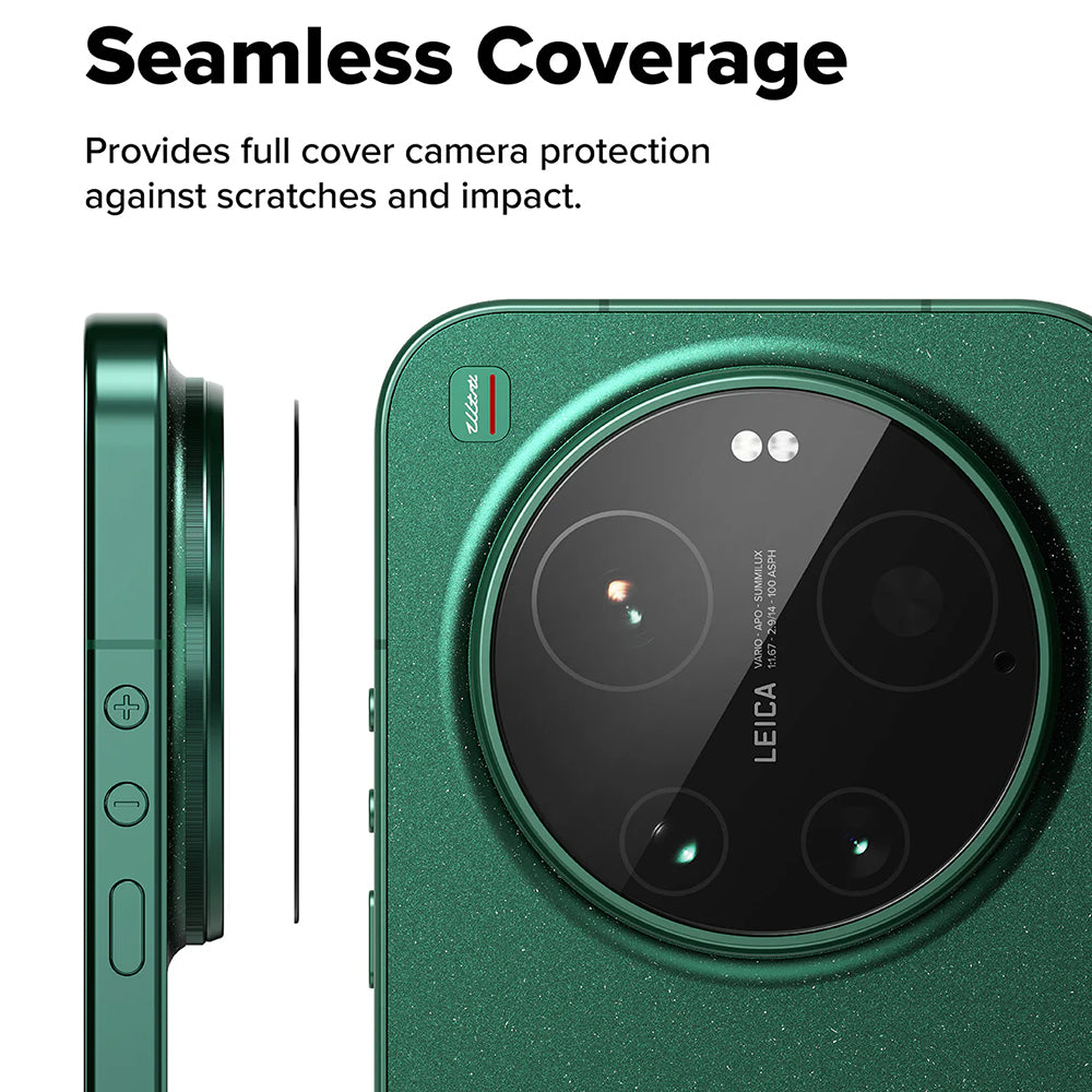 Beskyttelsesfilm for Ringke bakre kamera til Xiaomi 17 Ultra, herdet glass, sett med 2 stk, gjennomsiktig