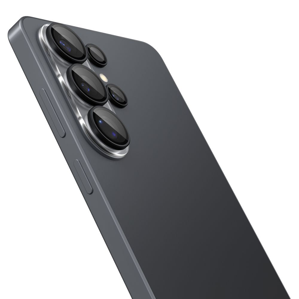 Bakre kamera beskyttelsesfilm Spigen GlastR EZ FIT Optik Pro HD for Samsung Galaxy S26 Ultra S948, Herdet glass, Sett med 2 stykker, Svart