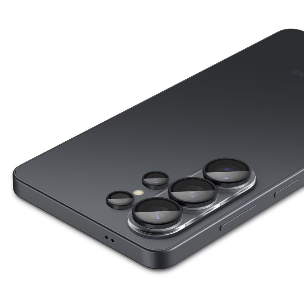 Bakre kamera beskyttelsesfilm Spigen GlastR EZ FIT Optik Pro HD for Samsung Galaxy S26 Ultra S948, Herdet glass, Sett med 2 stykker, Svart