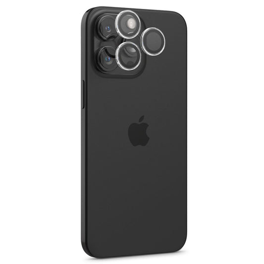 Beskyttelsesfolie for bakre kamera Spigen GlastR EZ FIT Optik Pro for Apple iPhone 17 Pro Max / 17 Pro, Herdet glass, Sett med 2 stykker, Gjennomsiktig