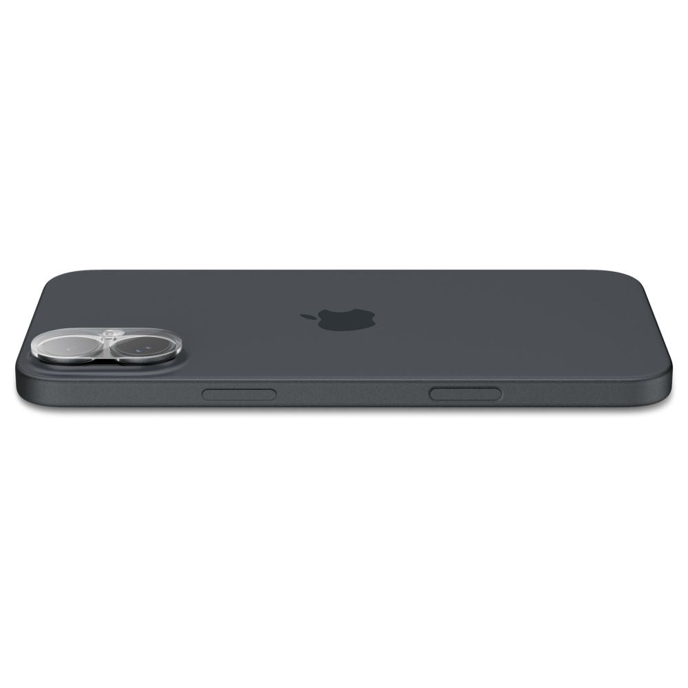 Beskyttelsesfilm for bakre kamera Spigen GlastR Optik for Apple iPhone 16 Plus / 16, Herdet glass, Sett med 2 stk, Transparent AGL07923
