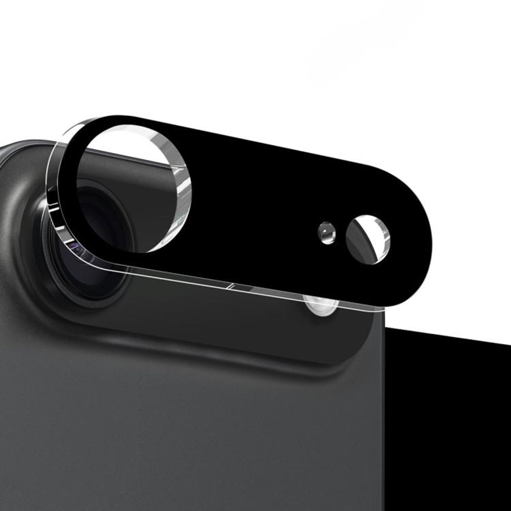 Beskyttelsesfolie for bakre kamera Techsuit for Apple iPhone 17 Air, Herdet glass, Svart