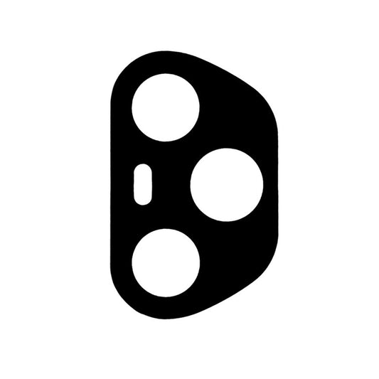 Beskyttelsesfilm for bakre kamera Techsuit for Honor 400 Pro, Herdet glass, svart