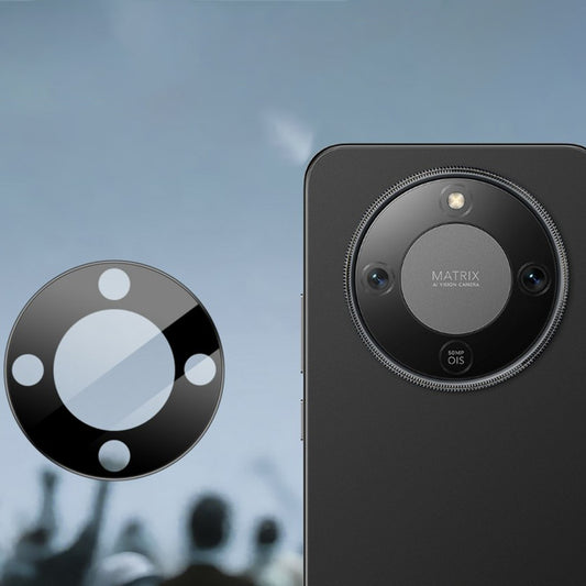 Beskyttelsesfolie for bakre kamera Techsuit for Honor Magic8 Lite, Herdet glass, Svart