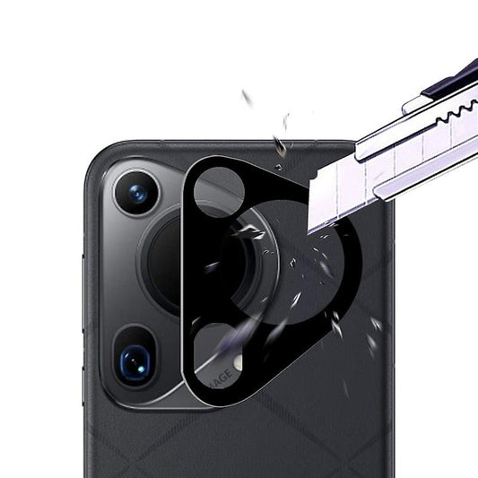 Beskyttelsesfolie for bakre kamera Techsuit for Huawei Pura 70 Ultra, Herdet glass, Svart