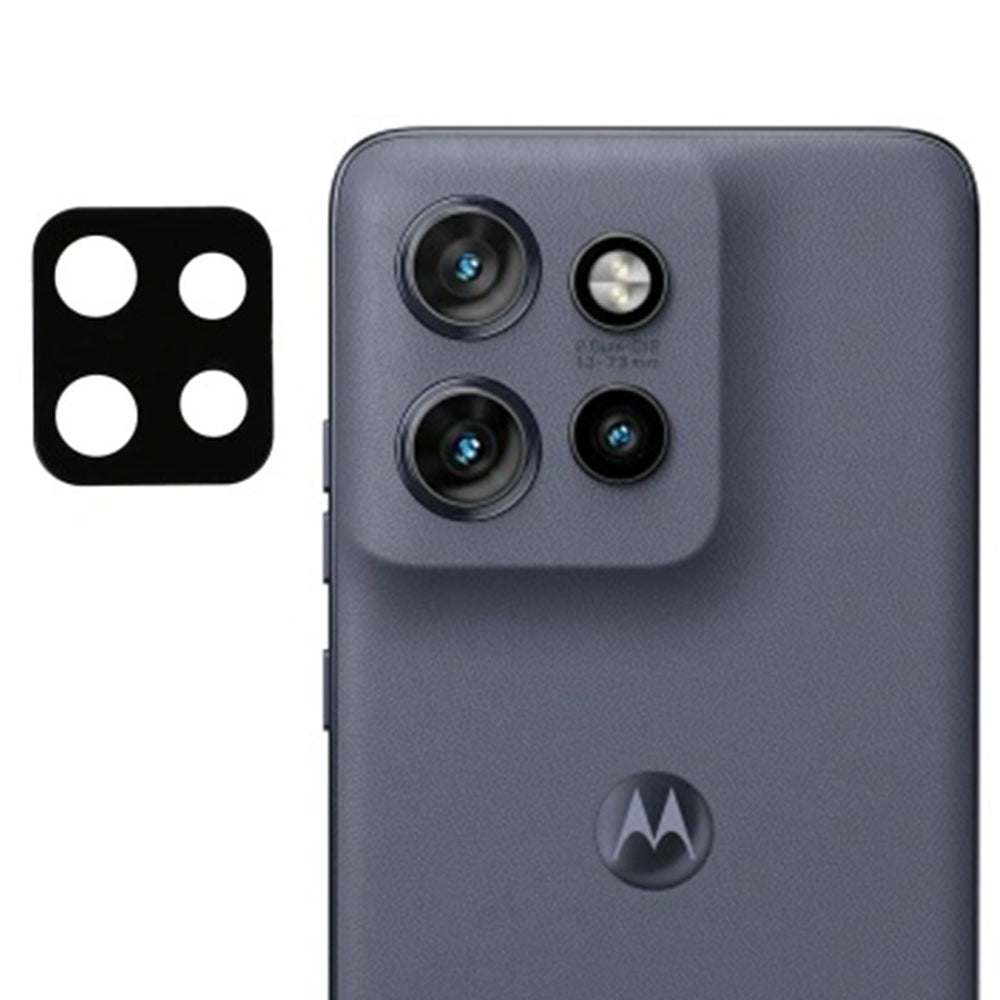 Bakre kameralinsebeskyttelse Techsuit for Motorola ThinkPhone 25 / Edge 50 Neo, Herdet glass, svart